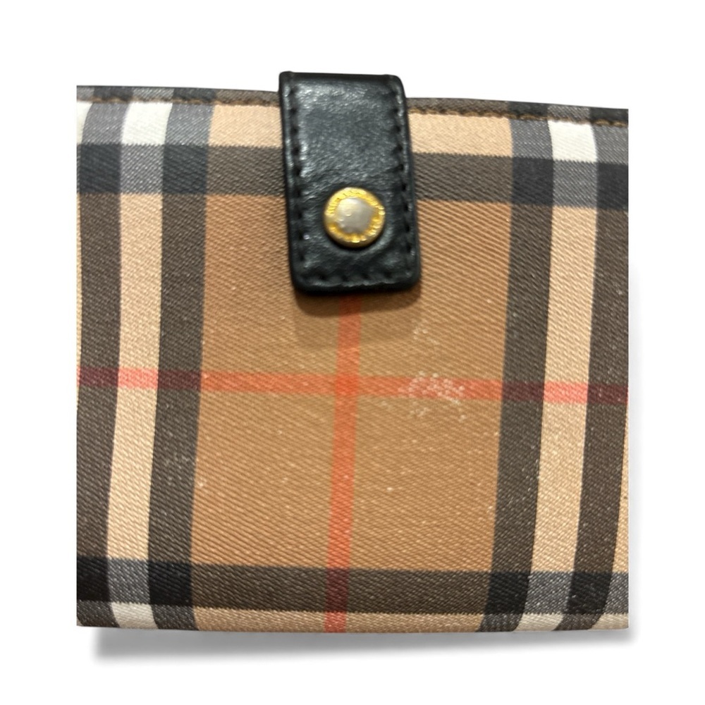 Burberry Nova Check Canvas & Leather Wallet - Picture 6 of 9